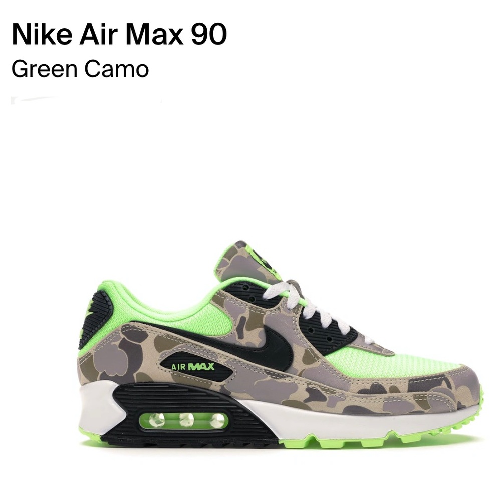Nike Air Max 90 SP Ghost Green/Black Sz 10.5